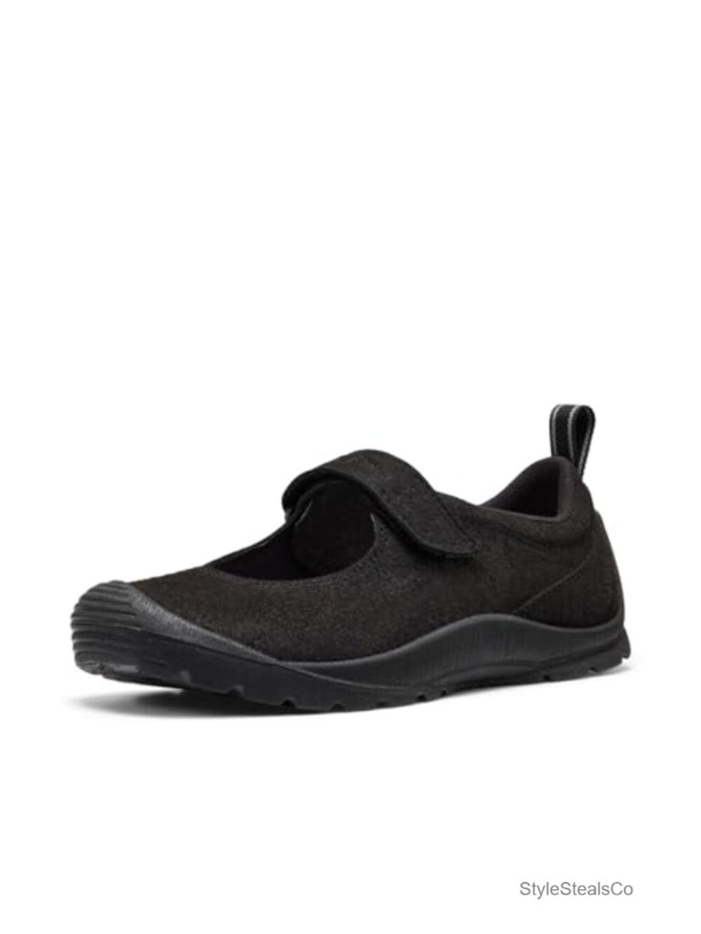 KEEN Women's Leather Mary Jane Flats Slip-On Comfort Arch Support